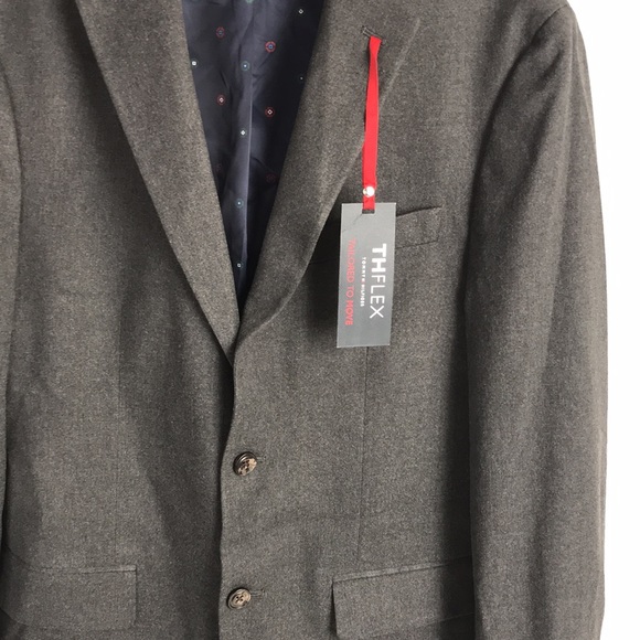 Tommy Hilfiger Mens Suit Seperate Gray Size 40R Modern Fit Sport Coat $295 - Picture 10 of 16